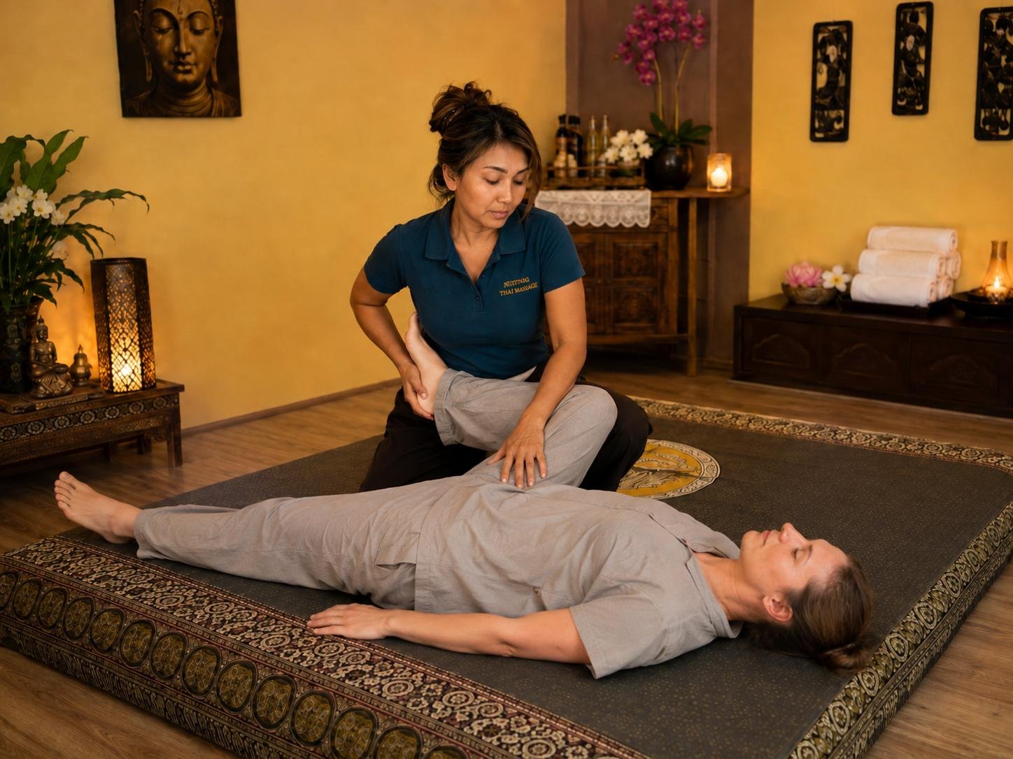 Bein- & Fußmassage